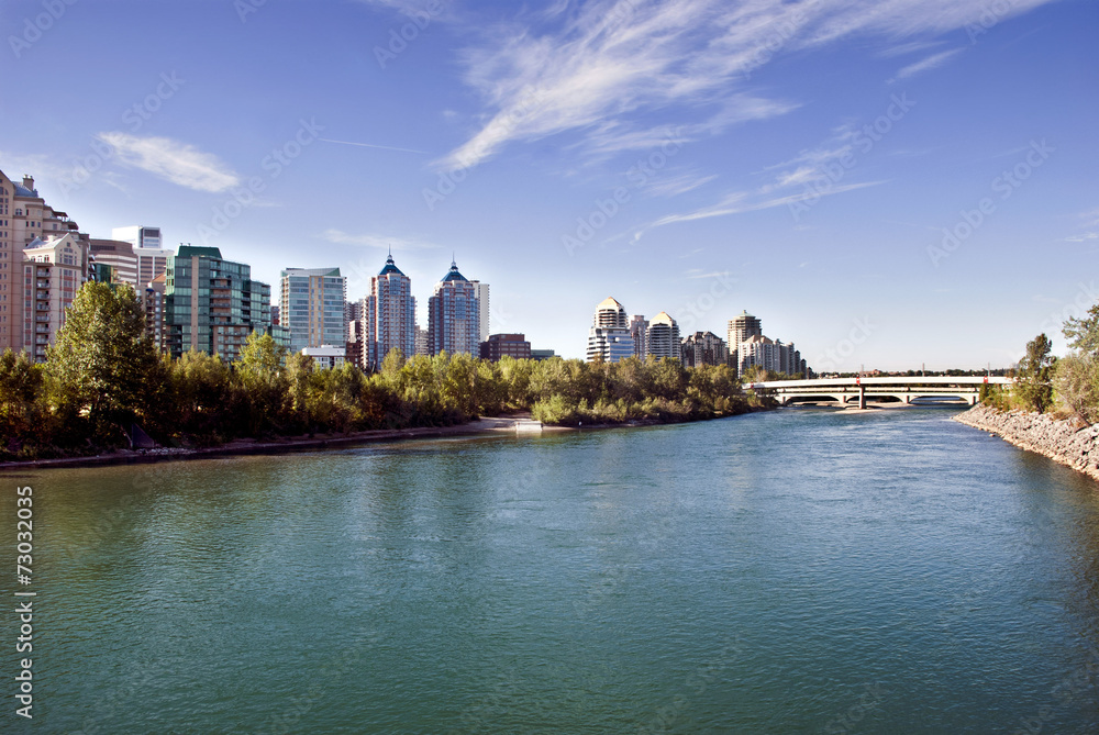 Fototapeta premium Calgary bridge