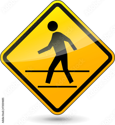crosswalk sign