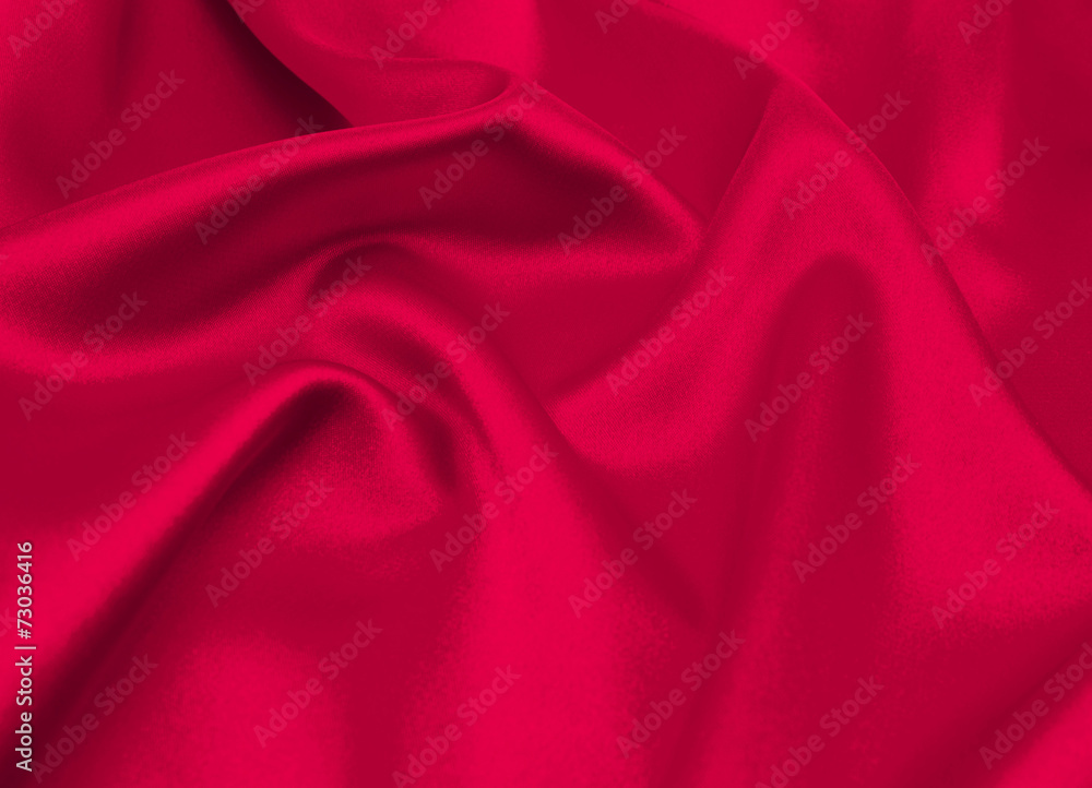 Obraz premium red satin or silk fabric 