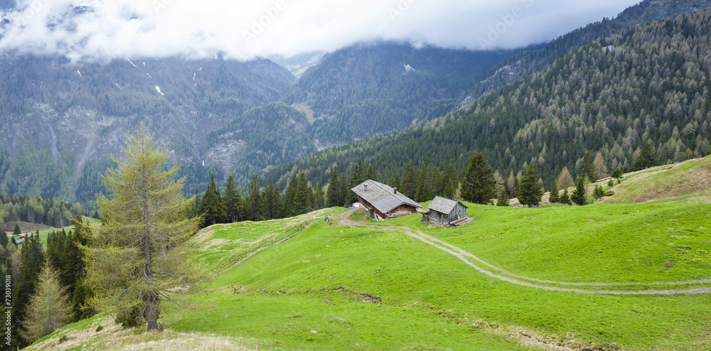 Upper Tauern National Park near Grossglockner, Carinthia and Eas