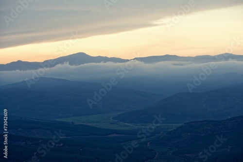 View of valley near Sabie, South Africa © Artwell