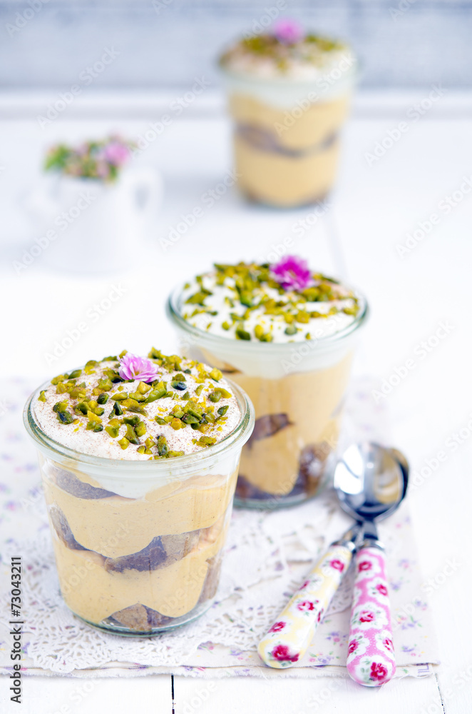 Autumn tiramisu with pumpkin Autumn tiramisu with pumpkin