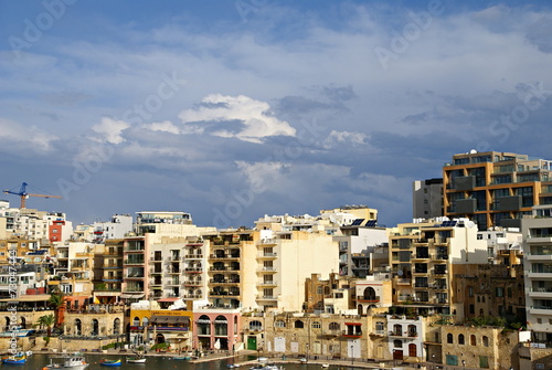 Day of the cyclon mediterrranean in Malta. © elephotos