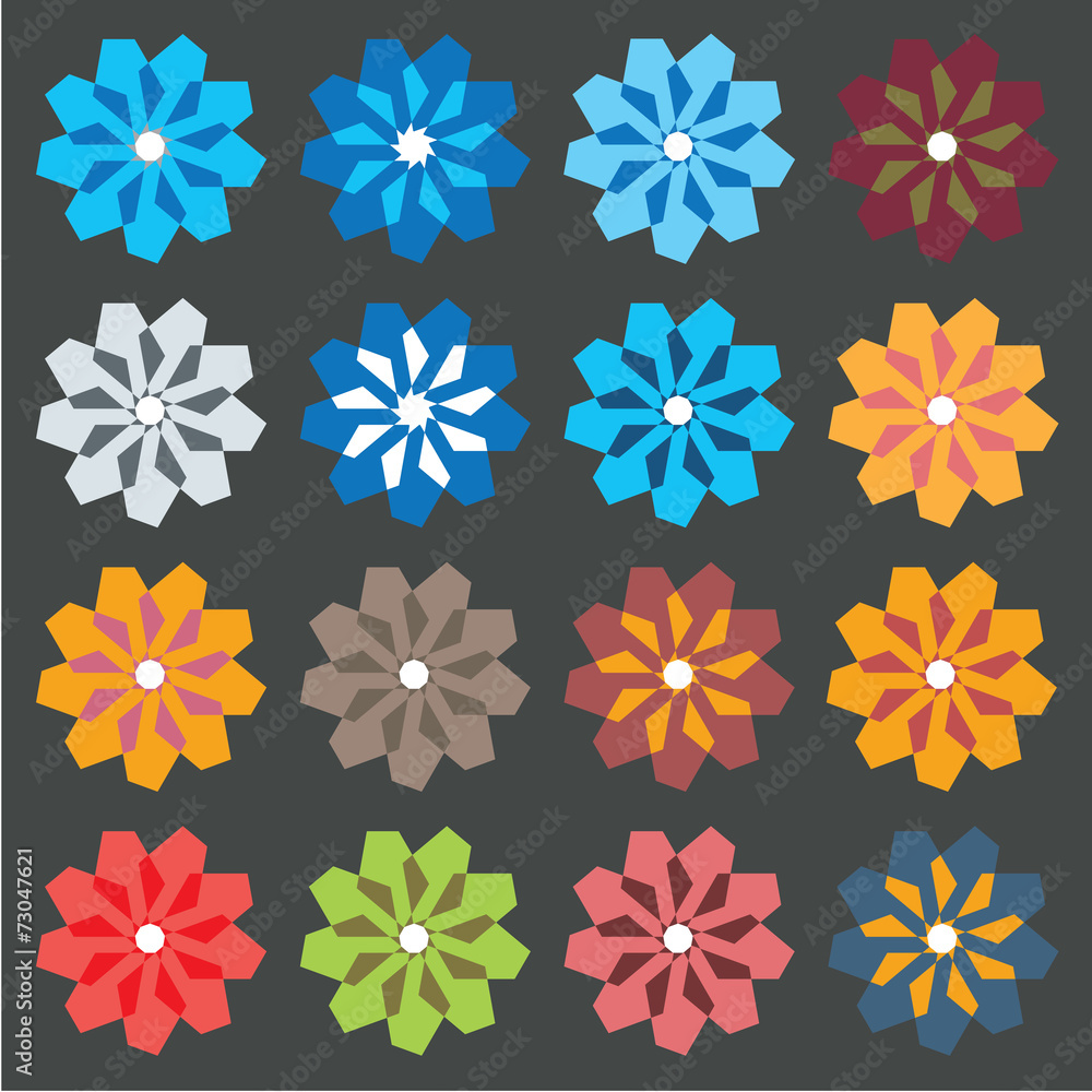 Colored Shapes Set 6 Colored Shapes Set 6