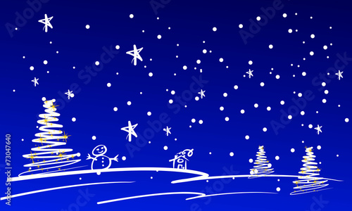 Christmas night