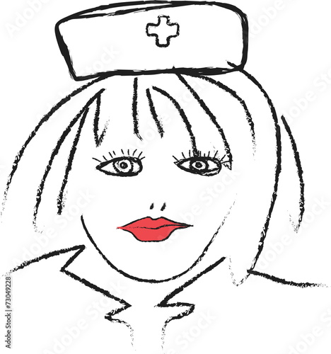 doodle sexy nurse