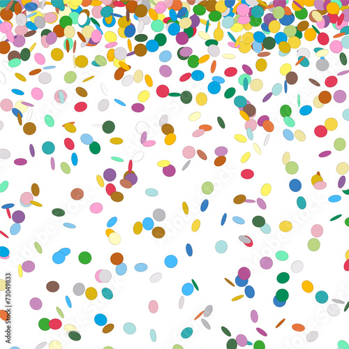 Obraz na płótnie Konfetti, Hintergrund, Geburtstag, Party, Confetti, Background w salonie