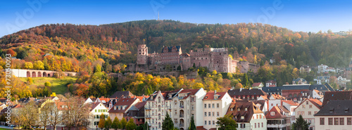 Heidelberger Schloss im Herbst
