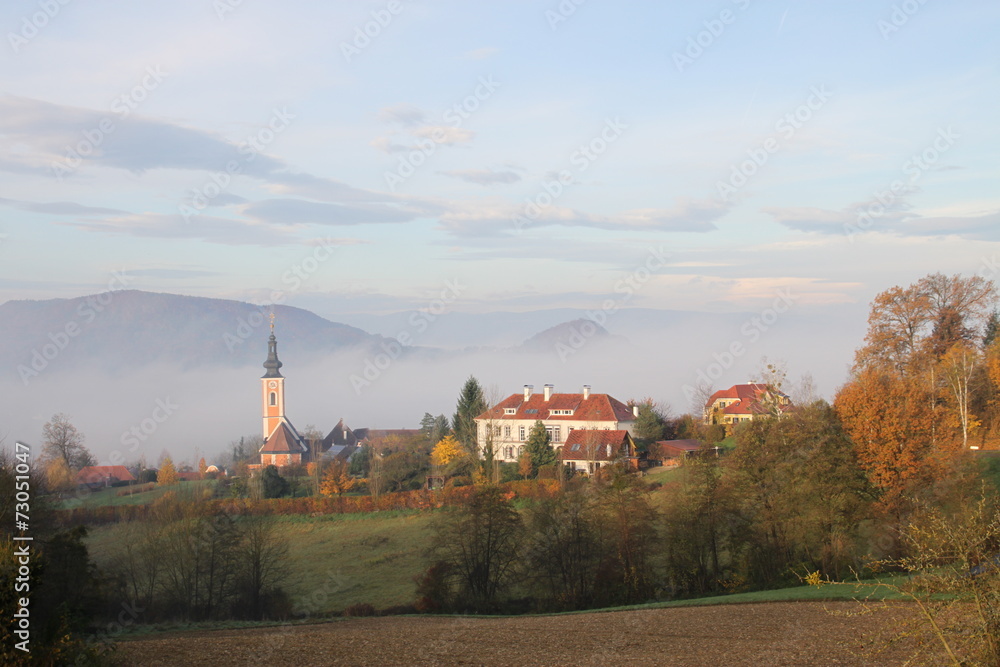 Naklejka premium Kirche St. Georgen 2