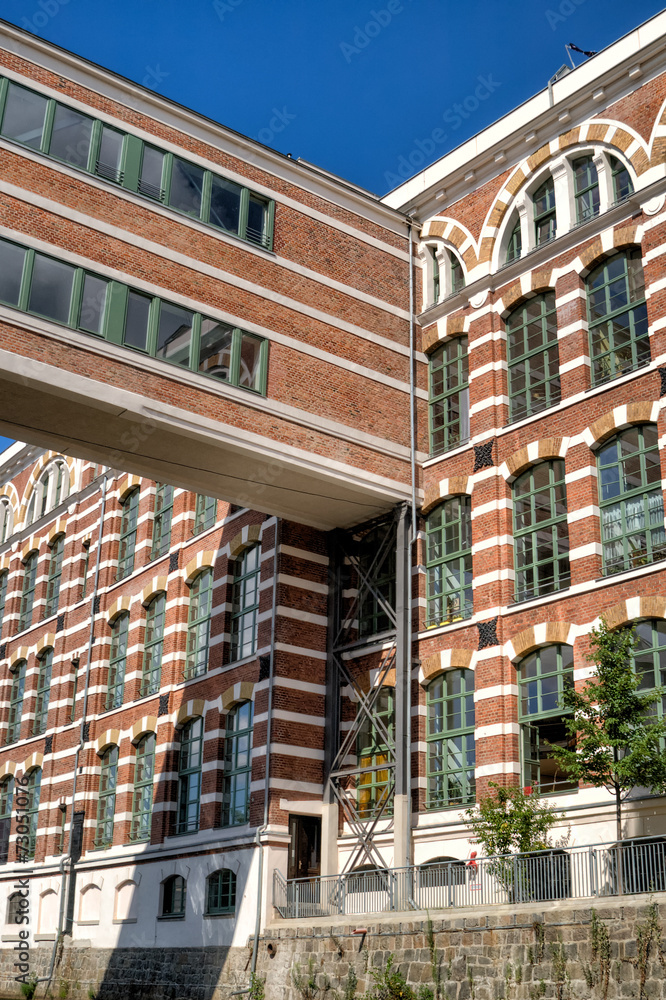 Fototapeta premium Buntgarnwerke in Leipzig