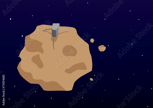 Comet landing