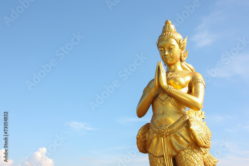 Thai Female Angel Statue