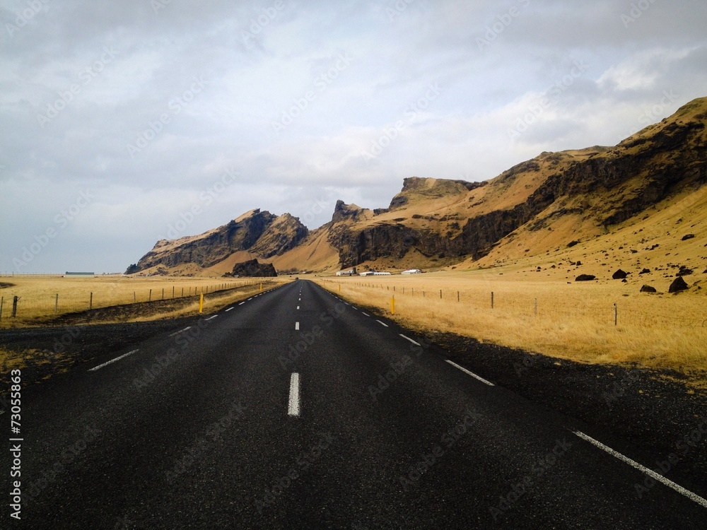 Icelandic scenic road