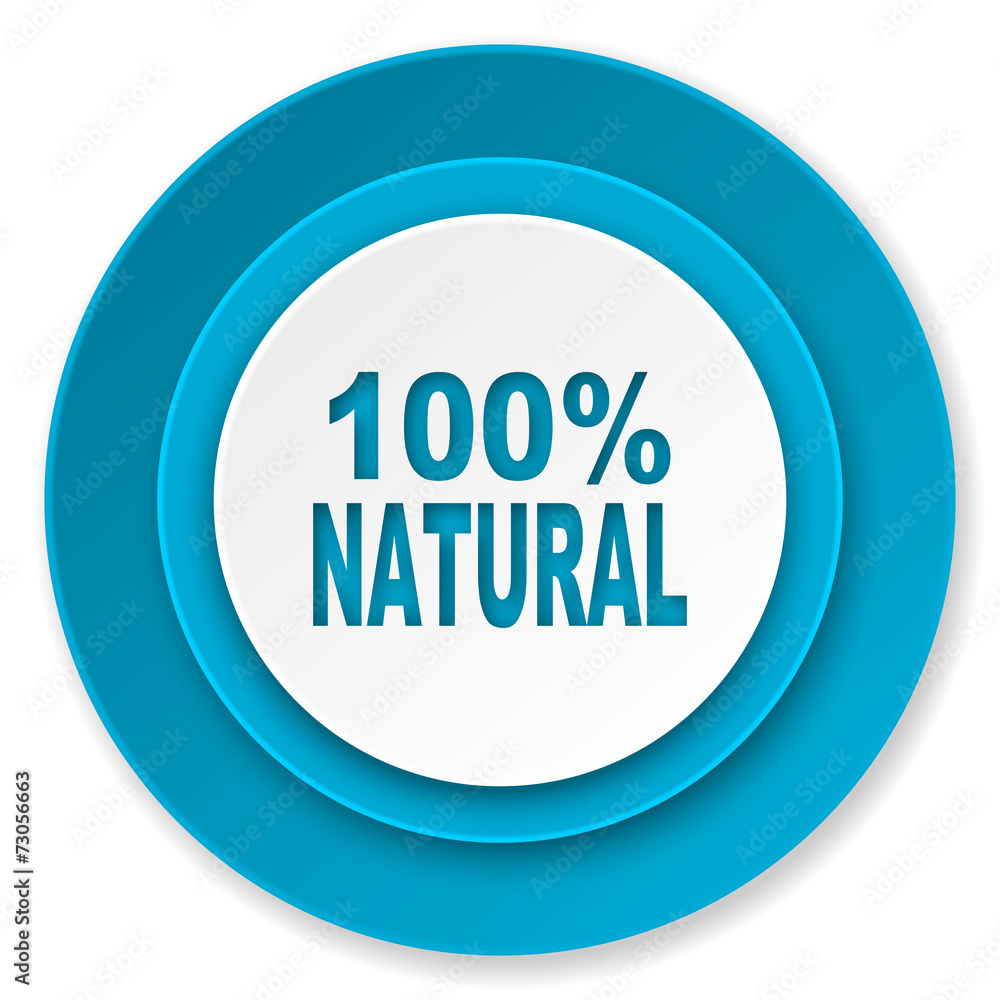 natural icon, 100 percent natural sign natural icon, 100 percent natural sign