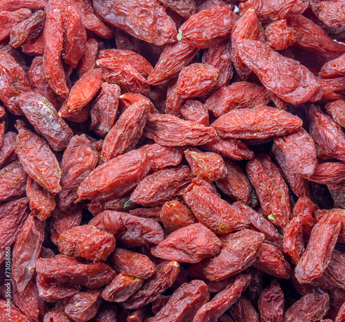 Dried goji berries