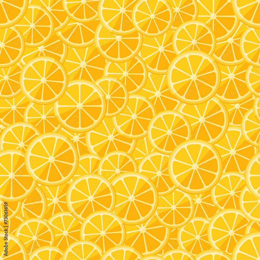 Seamless pattern chopped lemon Seamless pattern chopped lemon