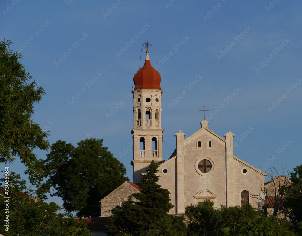 The Parish church of St Francis of the village Betina