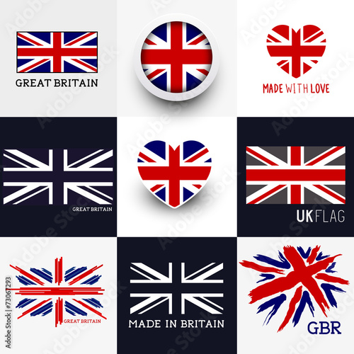 Union Jack UK Flags