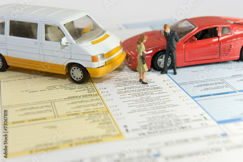 Constat à l'amiable : assurance voiture