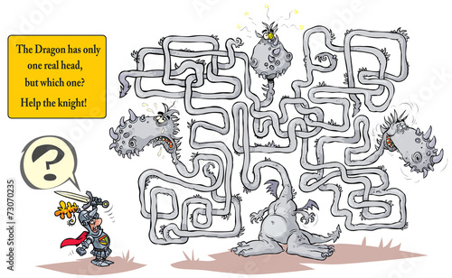 Funny Dragon Maze.