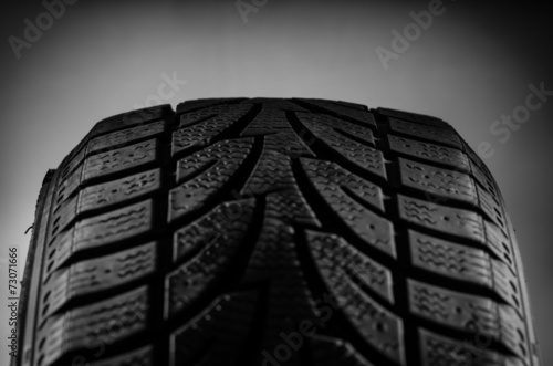 Black tire tread © sharpshutter22