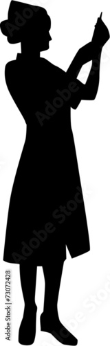 Nurse Silhouette