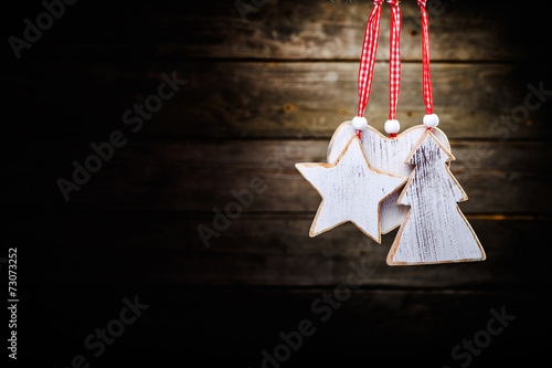 christmas wooden decorations