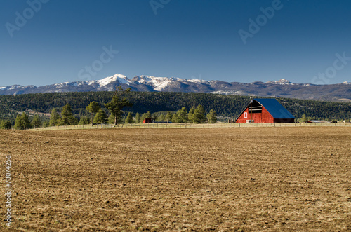 barn in the ranch, colorado 