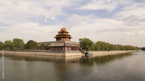 Beijing Forbidden City turret