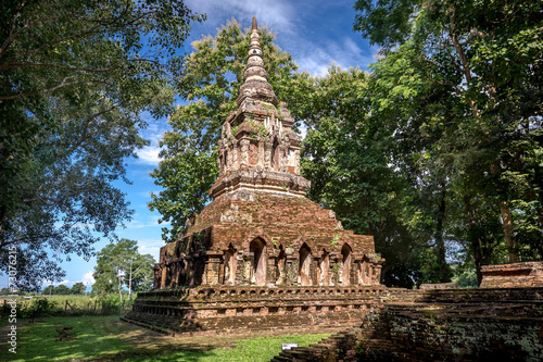 Buddhist temple named Wat Pha sak