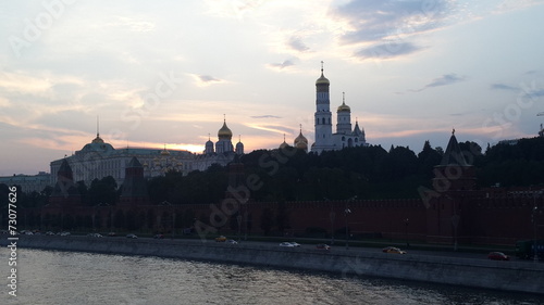 Sunset in Moscow