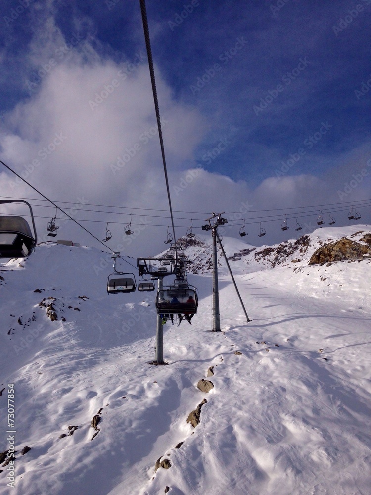 skilifte im skigebiet