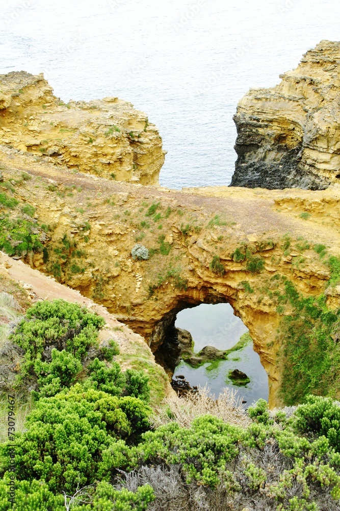 The grotto is a sinkhole geological formation in Australia