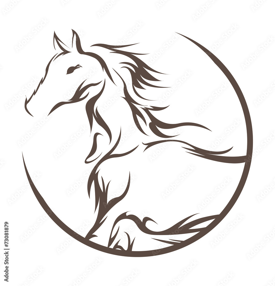 the symbol of horse