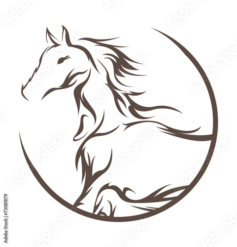 the symbol of horse