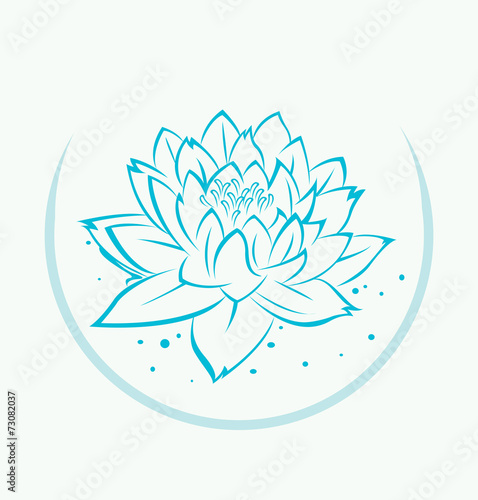 Lotus Flower Symbol