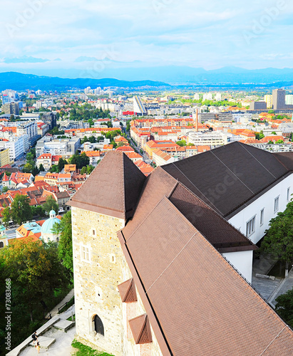 Ljubljana Castle view