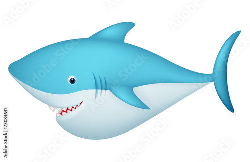 Cute shark character