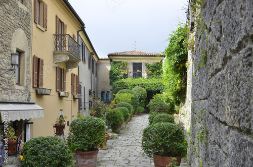 Fototapeta Naklejka Na Ścianę i Meble -  San Marino  patio