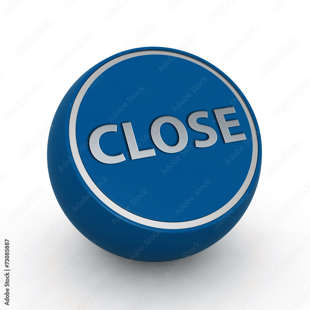 close circular icon on white background close circular icon on white background