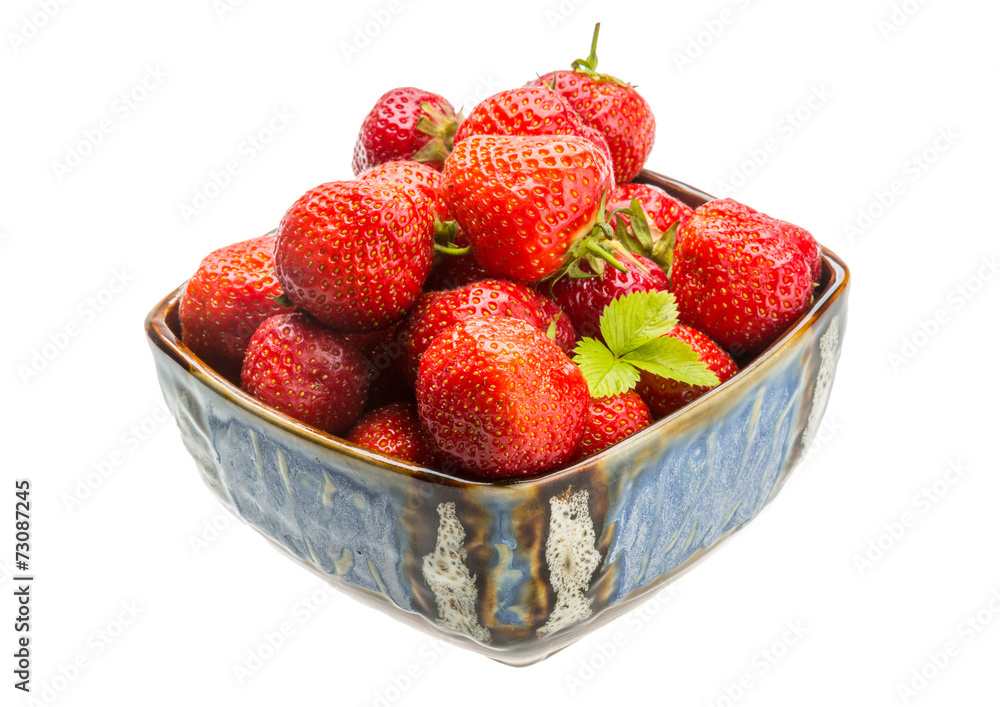 Strawberry in the bowl Strawberry in the bowl