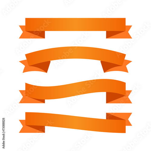 Orange ribbons