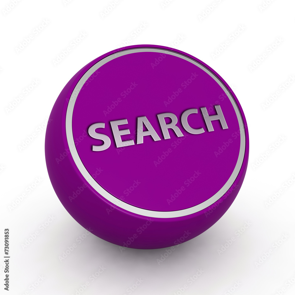 search circular icon on white background search circular icon on white background