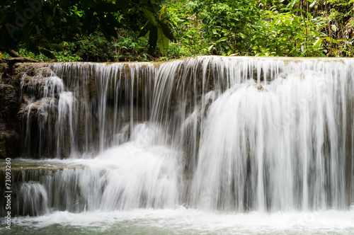 Fototapeta Naklejka Na Ścianę i Meble -  Thailand waterfall in Kanjanaburi