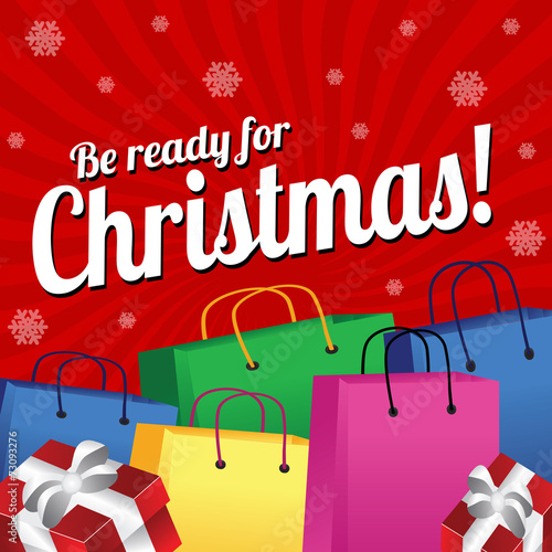 Be ready for Christmas background design