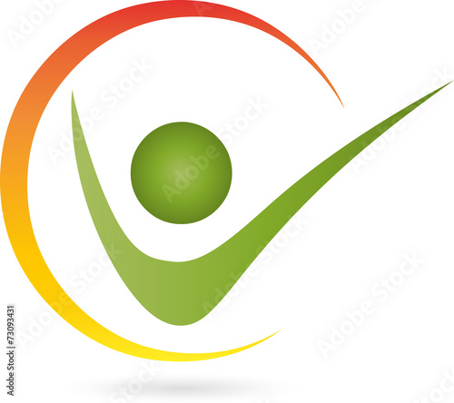 Logo, Mensch, Fitness, Physiotherapie, Heilpraktiker,