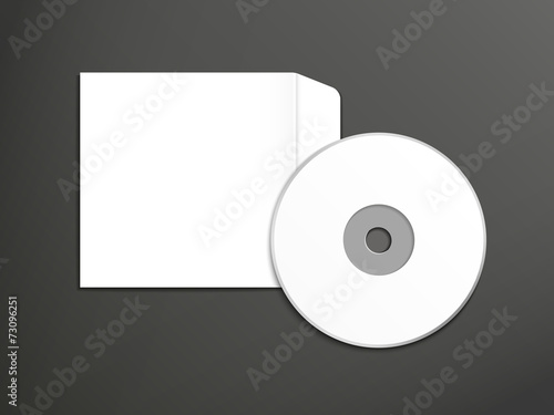 blank dvd and envelope template