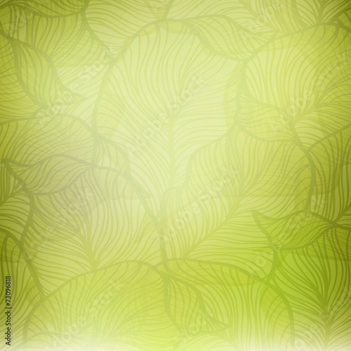 Abstract green vintage background