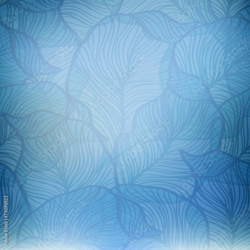 Abstract blue vintage background