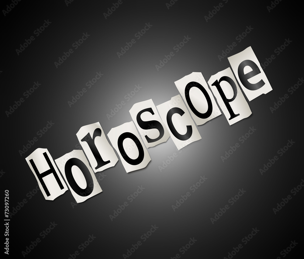 Fototapeta premium Horoscope concept.